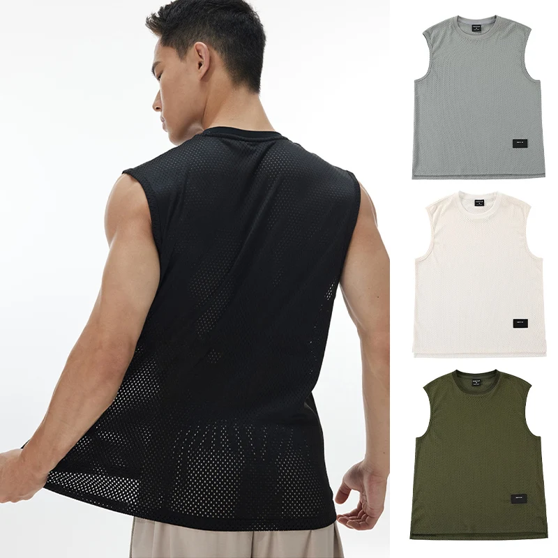 Sleeveless Undershirt - Chaleco deportivo informal suelto para hombre,