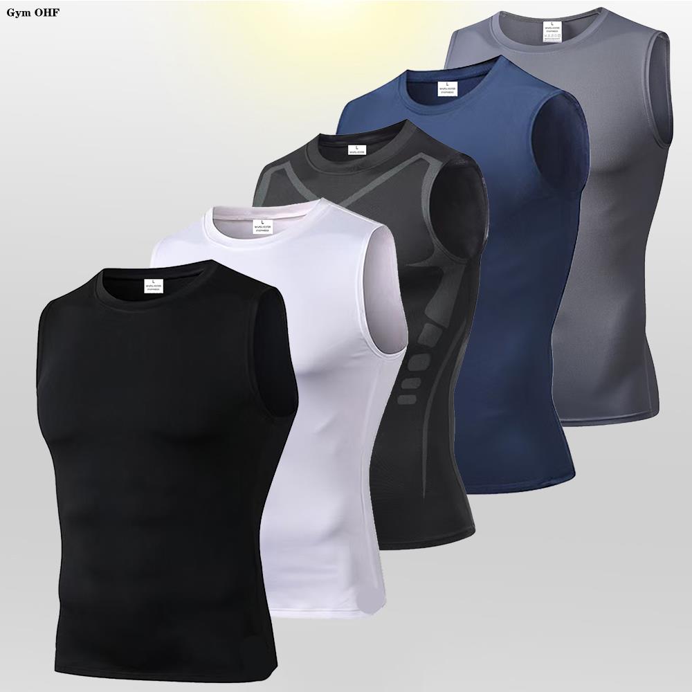 Sleeveless Undershirt - Camisetas sin mangas de compresión para