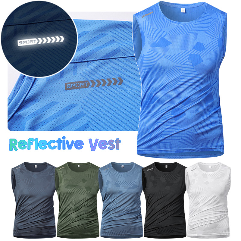 Chaleco reflectante para corre - Sleeveless Undershirt reseña y precio