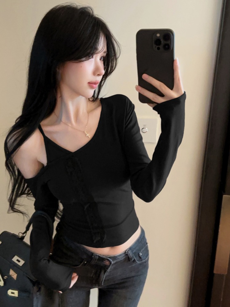 Camiseta de encaje sin mangas  - Sleeveless Undershirt reseña y precio